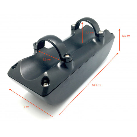 Boite ABS pour fixer les controleurs 17A sur le cadre