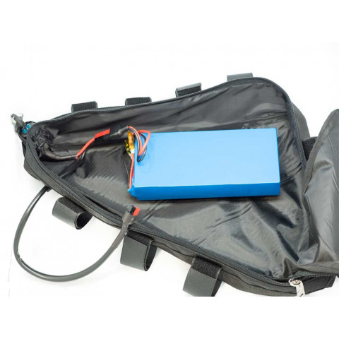 Sac triangle de cadre pour batterie