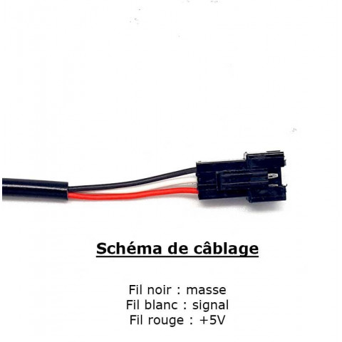 Accélérateur gâchette au pouce type quad pour vélo électrique
