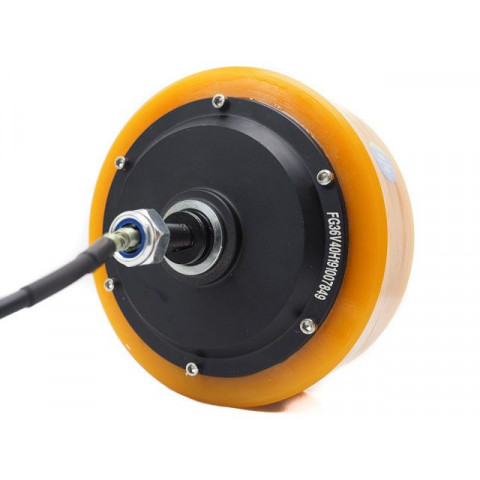 Moteur roue 8" 200mm pour chariot industriel tireur pousseur