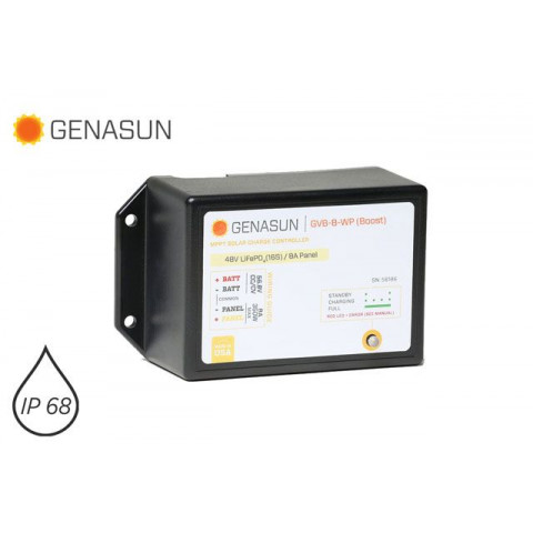 Waterproof Solar Charger Genasun LiMn / LiPo / LFP 36V - 48V