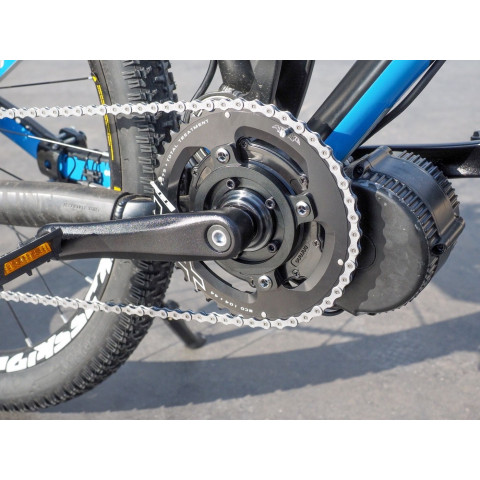 Adaptateur pour plateaux au standard 4 trous VTT pour moteur pédalier Bafang
