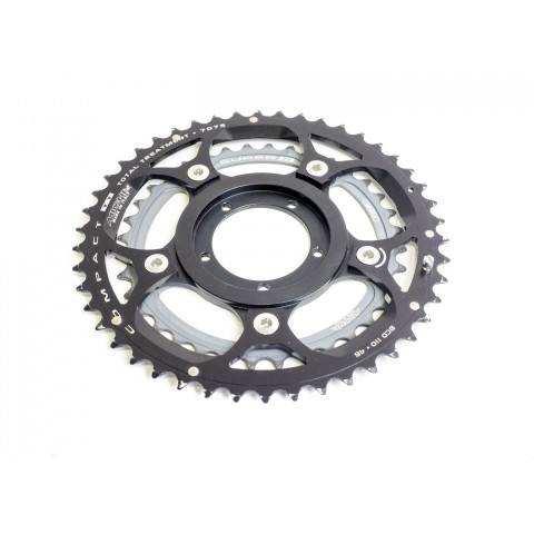 Adaptateur pour plateau 5 trous route pour moteur pédalier Bafang BBS01 et BBS02