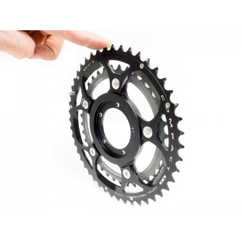 Adaptateur pour plateau 5 trous route pour moteur pédalier Bafang BBS01 et BBS02