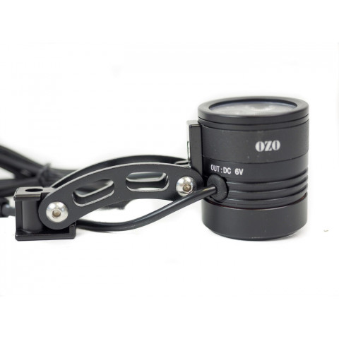Eclairage avant 600 lumens pour vélo electrique. Lampe OZO. alimentation de  10V à 56V DC