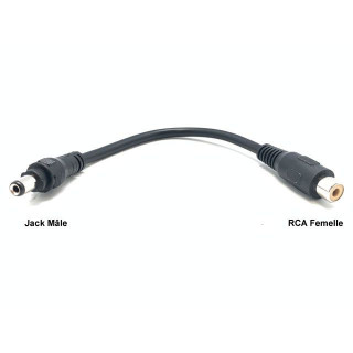 Charging adapter RCA female - Jack male