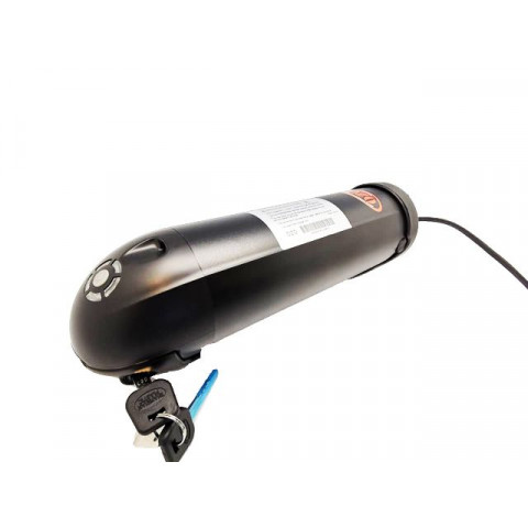 Batterie Lithium 12V 10,5Ah 151Wh bouteille avec rail de fixation