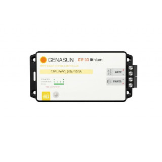 Chargeur Solaire Genasun MPPT 12V 10A Lithium Fer / Plomb