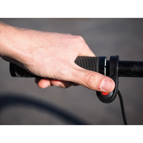 Interrupteur 2 positions rond rouge ON-OFF pour vélo