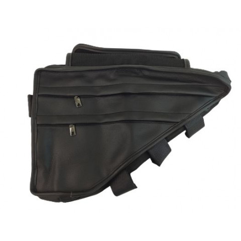 Leather triangle bag (skai) frame for battery