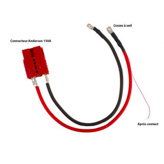 KELLY battery cable with 150A Anderson connector