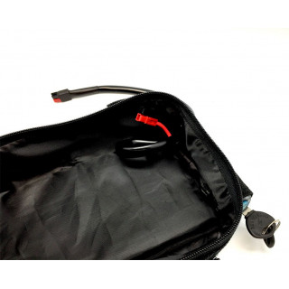 Sacoche porte-bagages pour batterie PVC