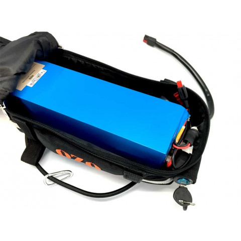 Sacoche porte-bagages pour batterie PVC