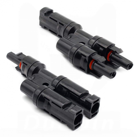 Paire de connecteurs MC4 pour panneaux solaires