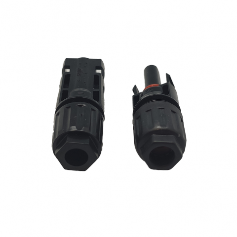 Pair of MC4 connectors for solar panels
