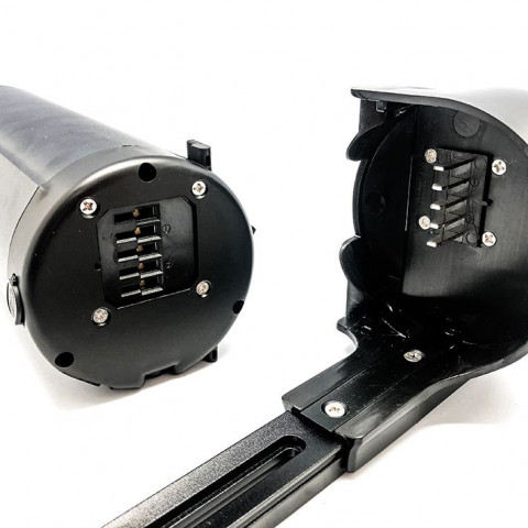 Batterie Lithium 12V 10,5Ah 151Wh bouteille avec rail de fixation