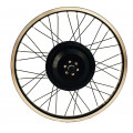 Donkey wheelbuilding on double wall rim with 2.3 mm stainless steel spokes