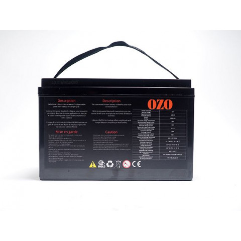 Batterie Lithium LifePO4 pour bateaux et camping cars