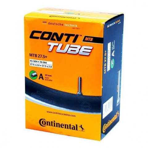 Chambres à air CONTINENTAL valve Schrader 27.5 B+ 27.5x2.3/2.7"