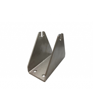 Clevis for wheel 125mm