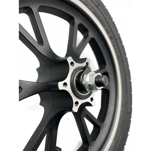 12" front wheel for industrial engine