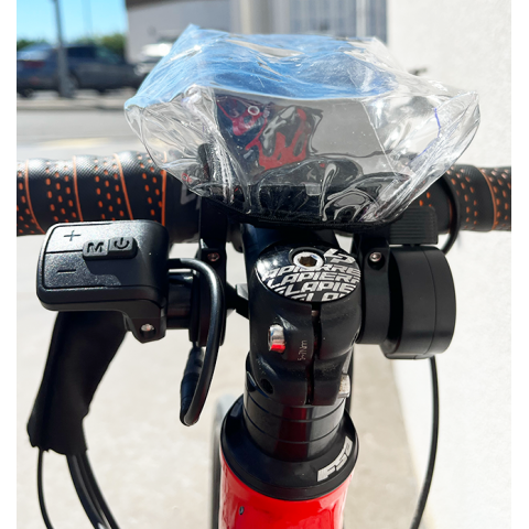 Protège écran display contre la pluie