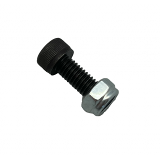 Screw + nut M6