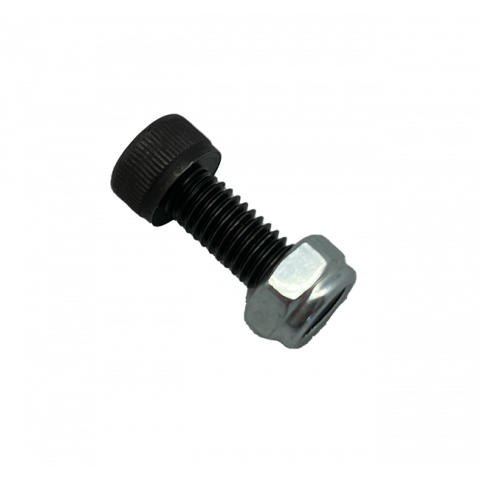 Screw + nut M6