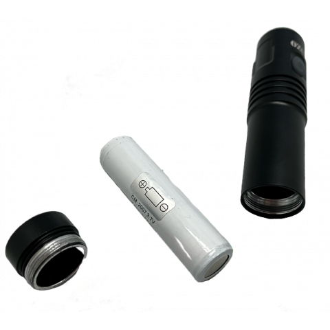 Lampe USB 500 Lumens avec batterie Li-ion 3.7V 2.4Ah