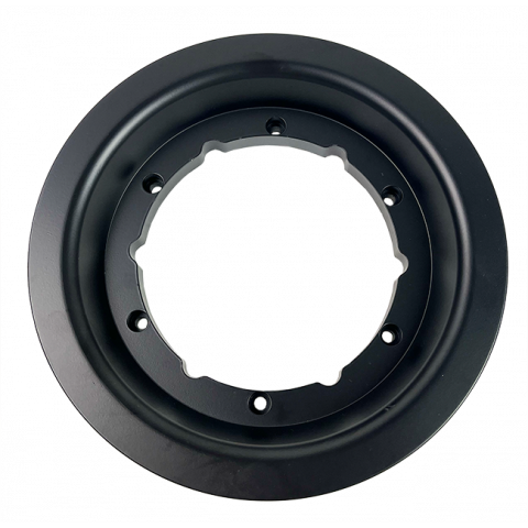 Flasque de jante pour moteur