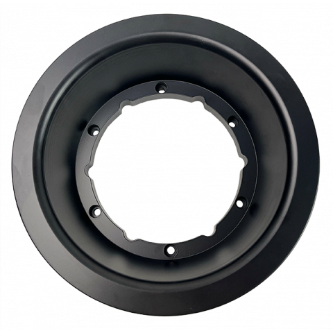 Rim flange for engine