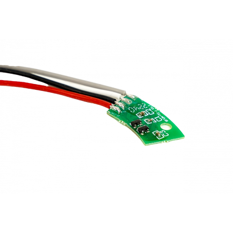 Electronic board for pedal motor sensor