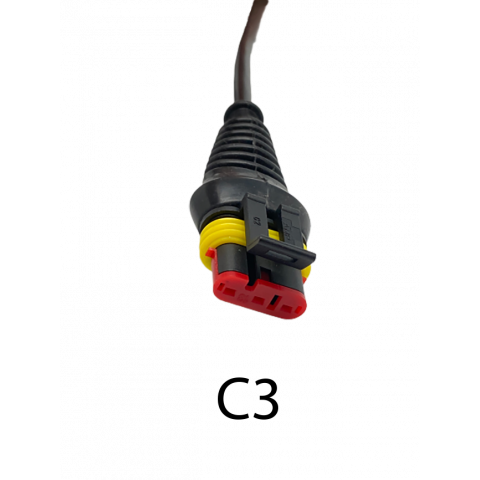 C3 - Connecteur étanche 3 voies femelle