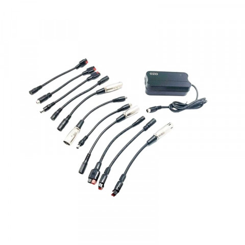 Solar recharge wire Anderson to XLR for cycle analyst