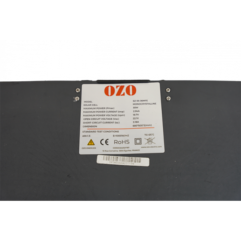 Panneau solaire 12V 50W souple Ecoflex