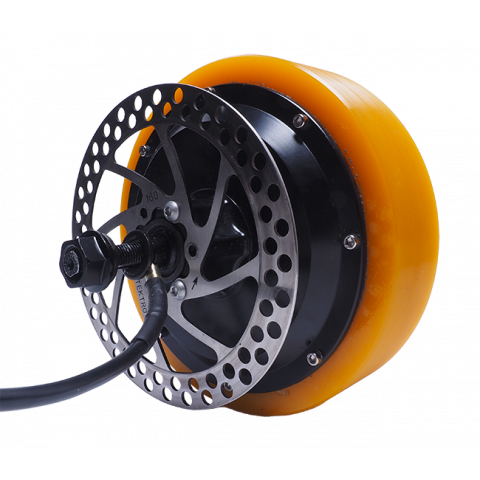 Roue motrice industrielle 200mm frein disque