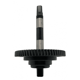 Ensemble : axe de pédalier + couronne acier + roue libre de pédalier pour moteur BBS