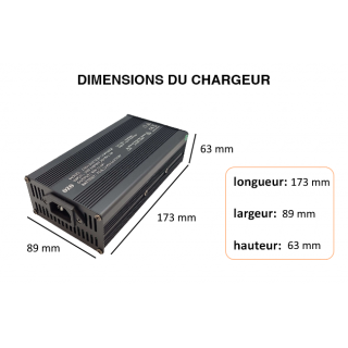 Chargeur batterie LIMN, LiPO 48V 10A