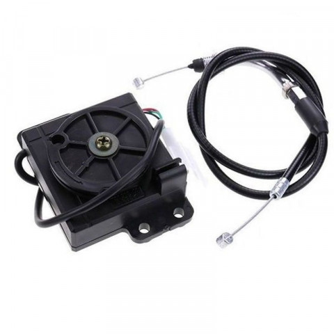 Electric motorcycle accelerator