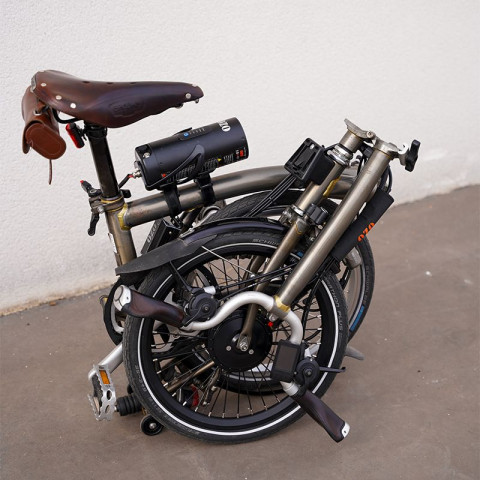 Kit Brompton 250W batterie gourde 36V