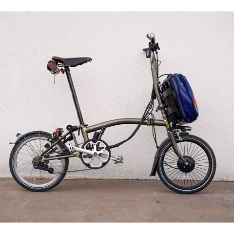 Kit Brompton 250W batterie gourde 36V