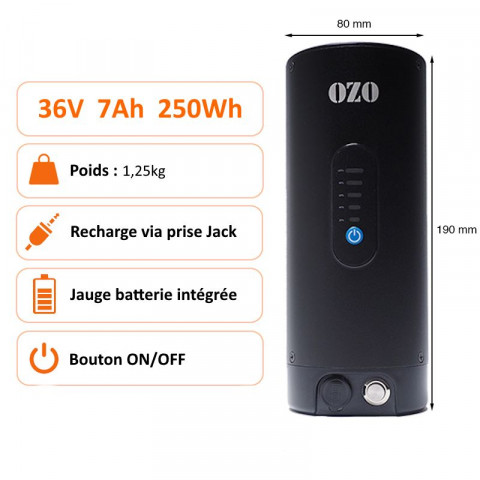 A quoi sert une batterie carrénée 36V ?