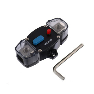 Disjoncteur auto-récupération avec bouton de réinitialisation manuelle pour automobile Rv Marine Boat (300Amp)
