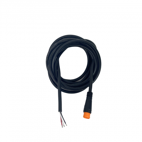Rallonge de câble adaptateur Julet Z309 mâle orange 3 voies sans connecteur de 2m