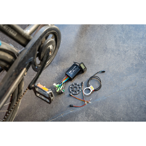 Generic control system to repair electric bikes 250W 36V-48V with LCD Display