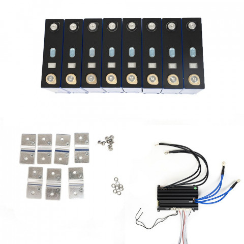Battery Kit 24V 100Ah 2400Wh DIY Lithium iron LiFePO4 LFP