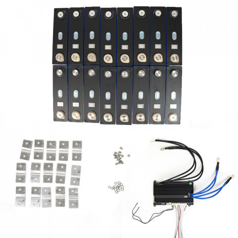 Battery Kit 48V 100Ah 4800Wh DIY Lithium iron LiFePO4 LFP