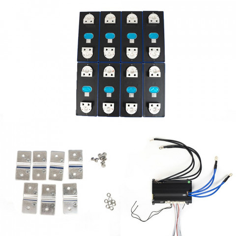 Kit Batterie 24V 314Ah 7536Wh Lithium Fer à assembler DIY LiFePO4 LFP