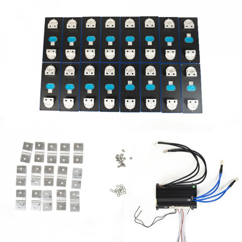 Battery Kit 48V 100Ah 4800Wh DIY Lithium iron LiFePO4 LFP