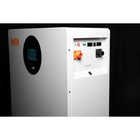 Batterie sur roues OZO pour le stockage de l’Energie solaire ou éolien. 48V 10KWh Lithium LiFePO4